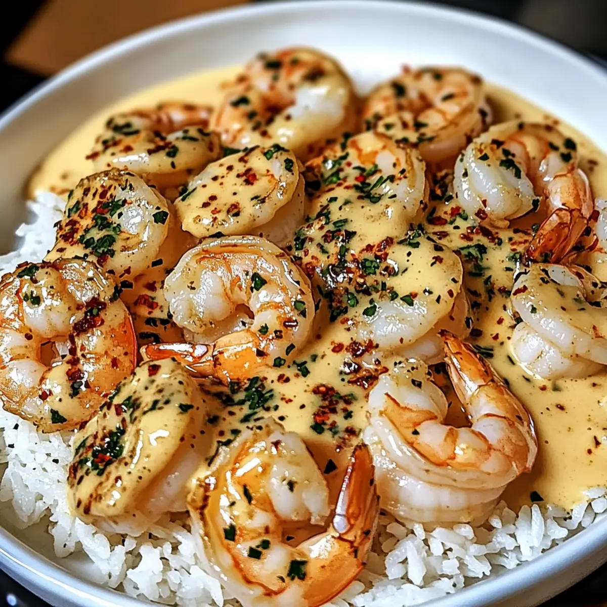 Creamy Garlic Shrimp and Rice: A Cozy One-Pan Wonder