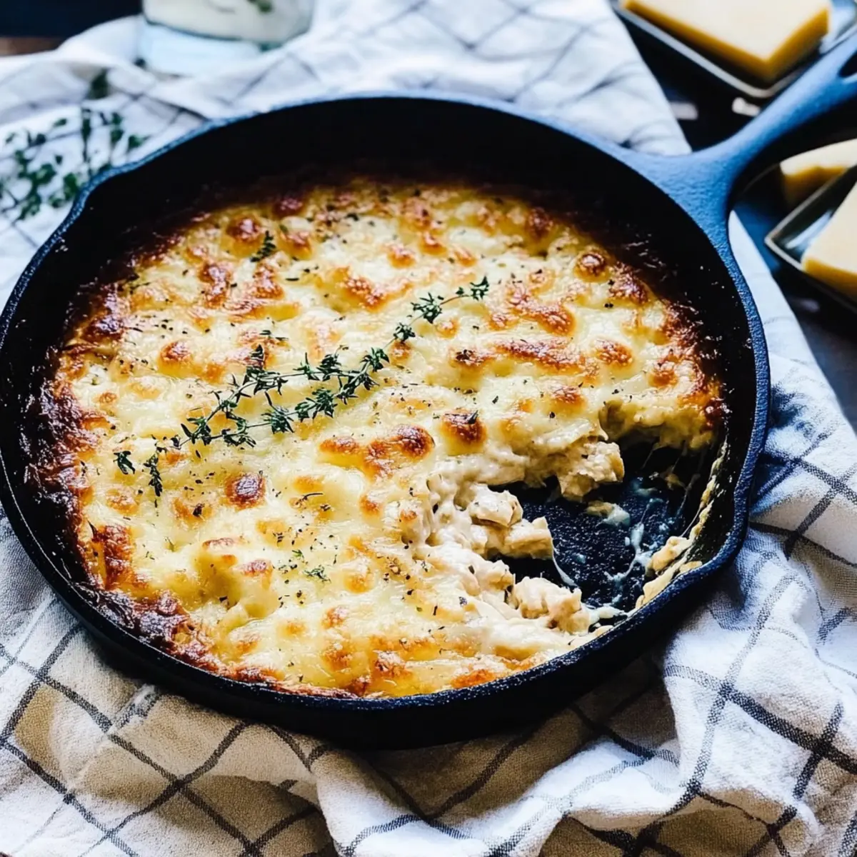 Cheesy Chicken and Gruyere Dip: Comfort in Every Bite
