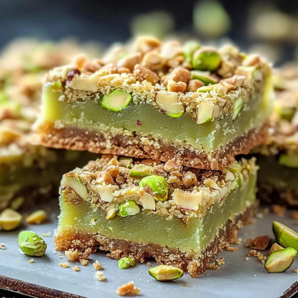 Pistachio Dream Cookie Bars that Will Wow Your Taste Buds