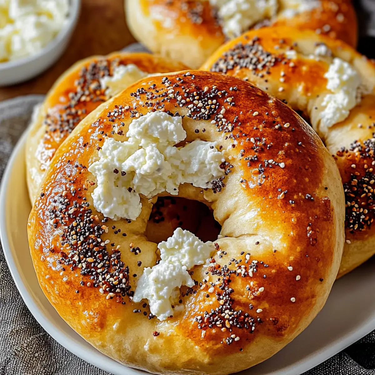 Cottage Cheese Bagels Recipe: Effortless, Protein-Packed Delights