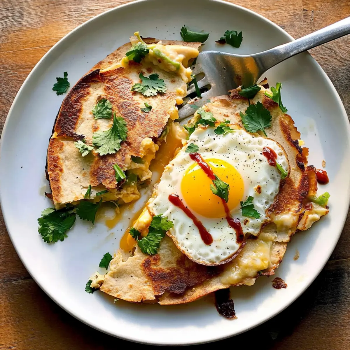 Fried Egg Quesadilla: Your New Favorite Breakfast Delight