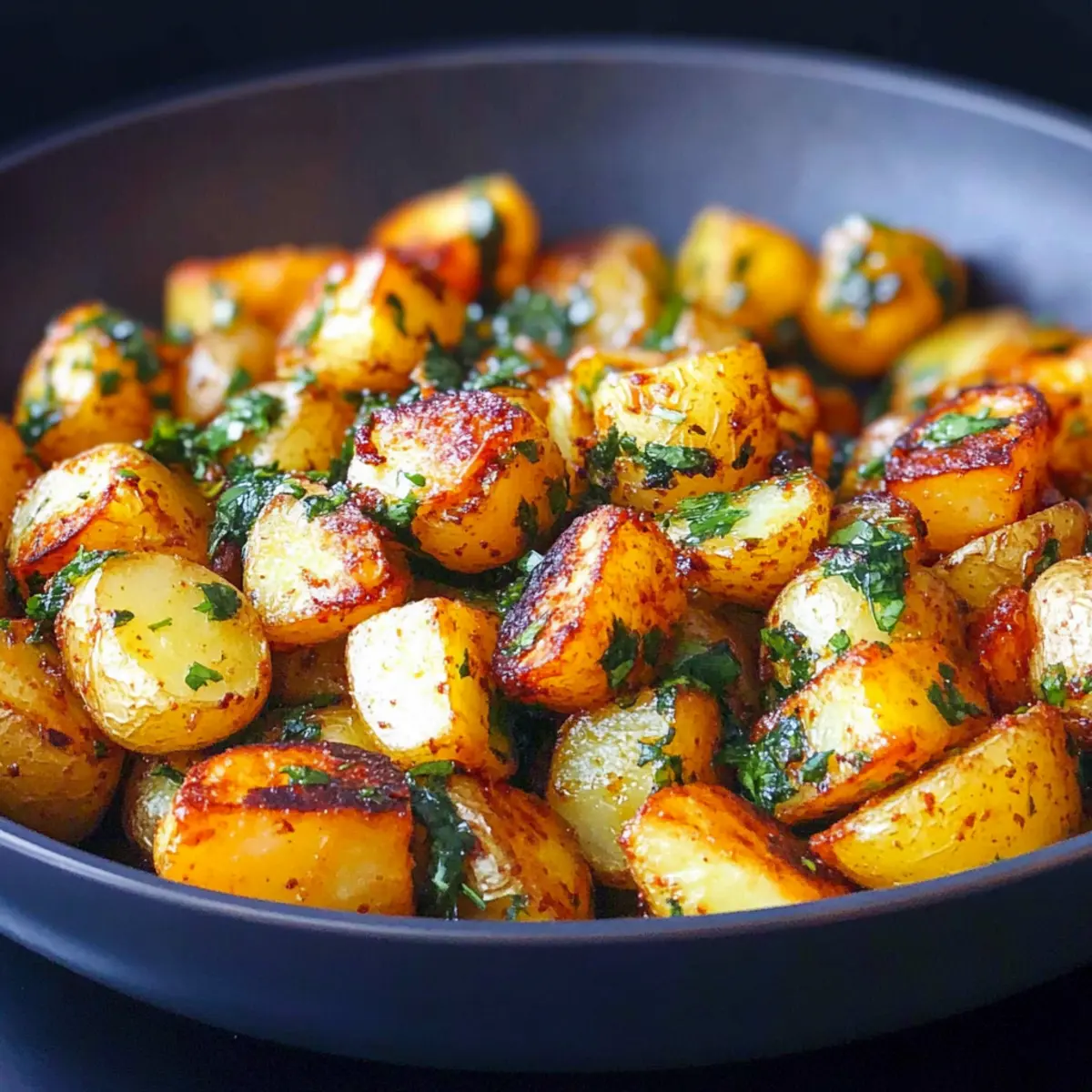 Irresistibly Crispy Batata Harra Lebanese Potatoes Recipe
