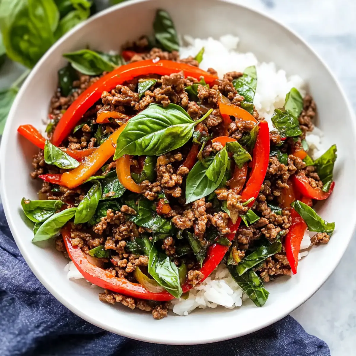 Savory Thai Basil Beef Stir-Fry for a Quick Weeknight Win