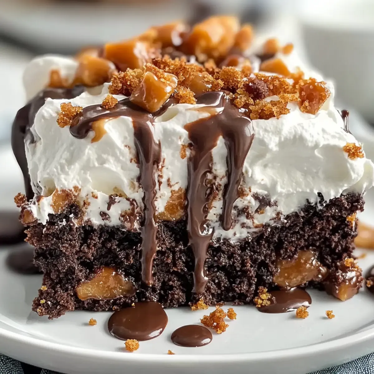 Indulge in Moist Chocolate Poke Cake Dessert in 30 Minutes