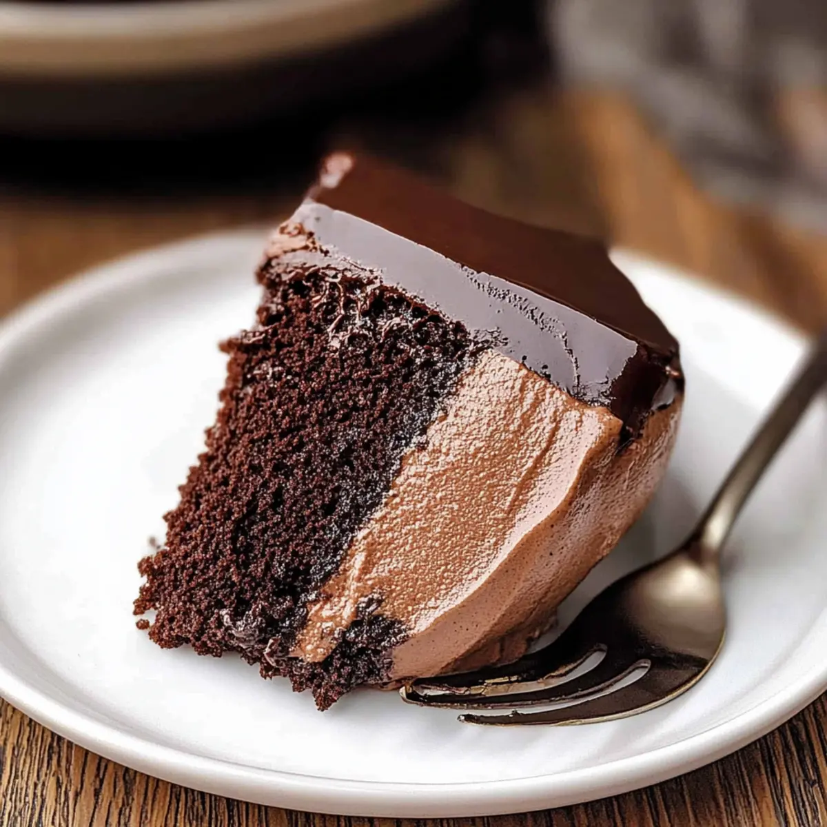 Irresistible Dark Chocolate Mousse Cake for Ultimate Indulgence
