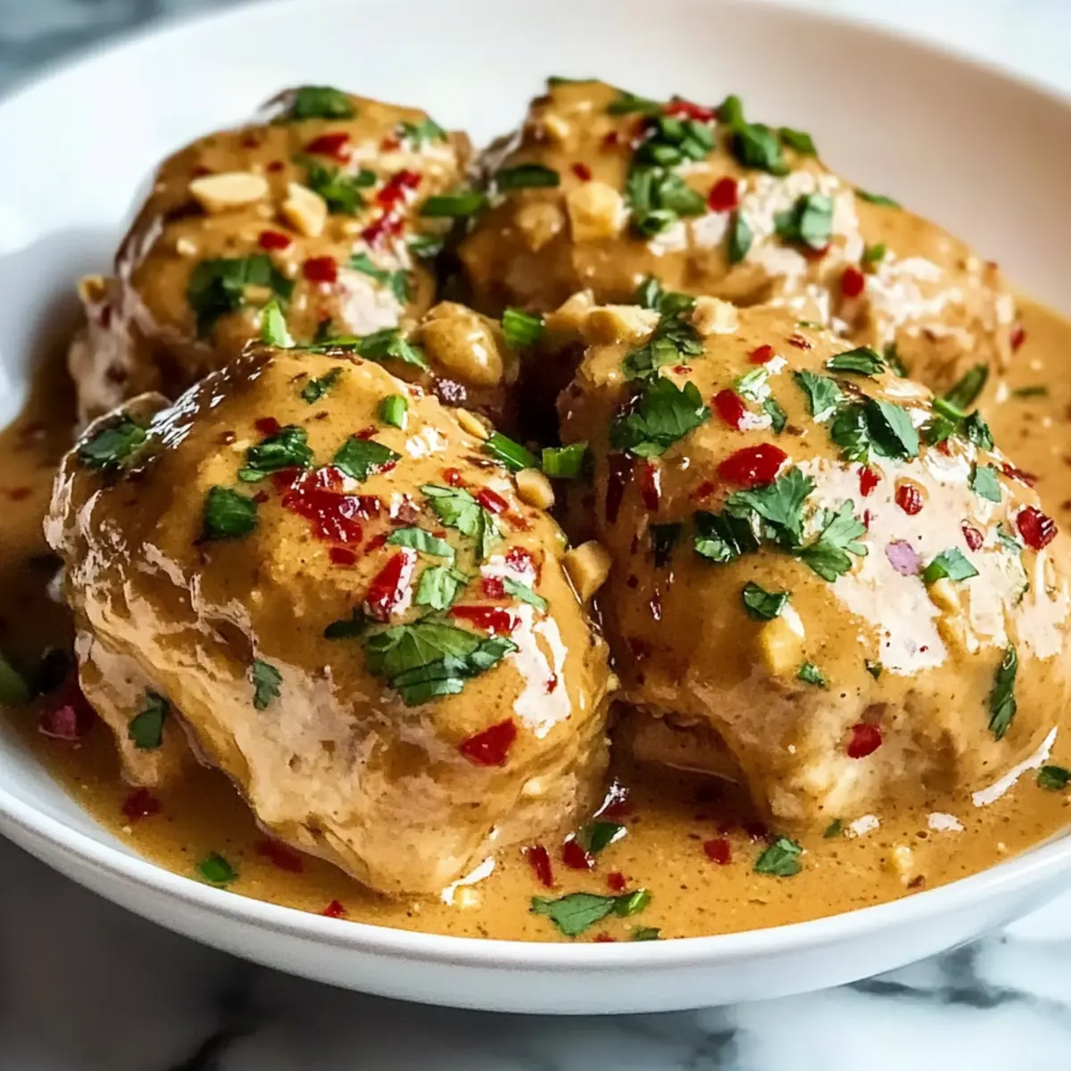 Delicious Thai Peanut Chicken Recipe for Effortless Comfort
