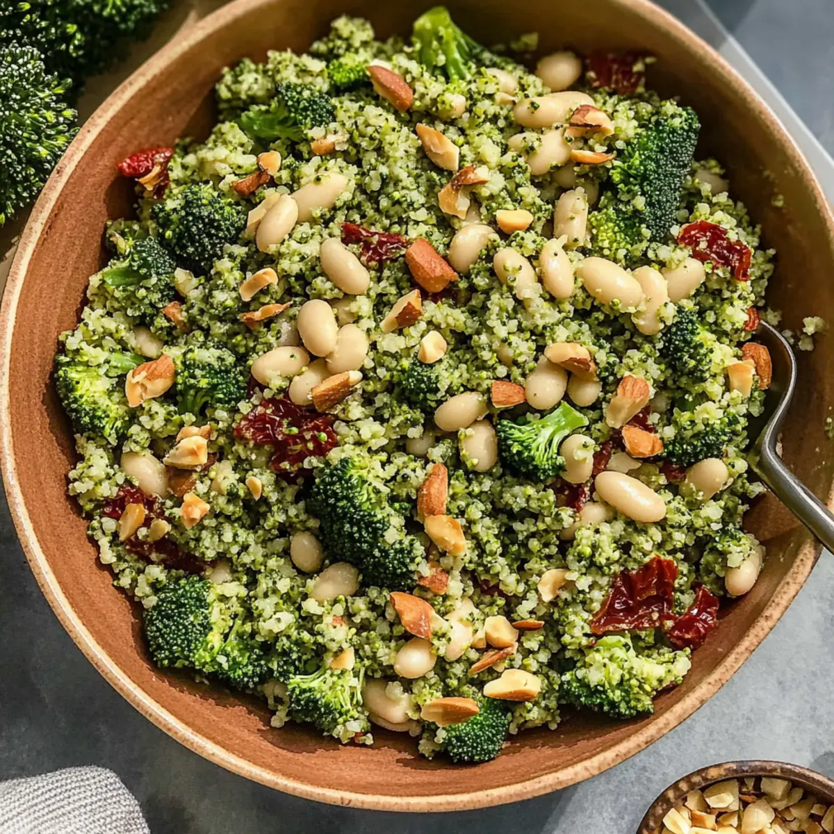 Bright Broccoli Pesto White Bean Salad for Wholesome Meals