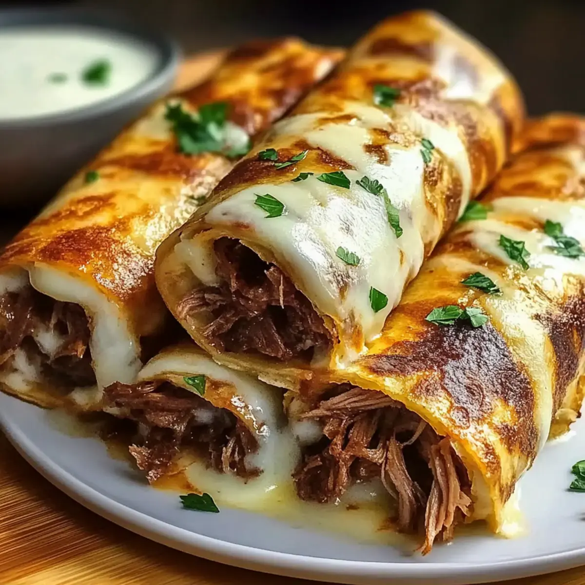 Savory French Dip Tortilla Roll Ups for Cozy Nights