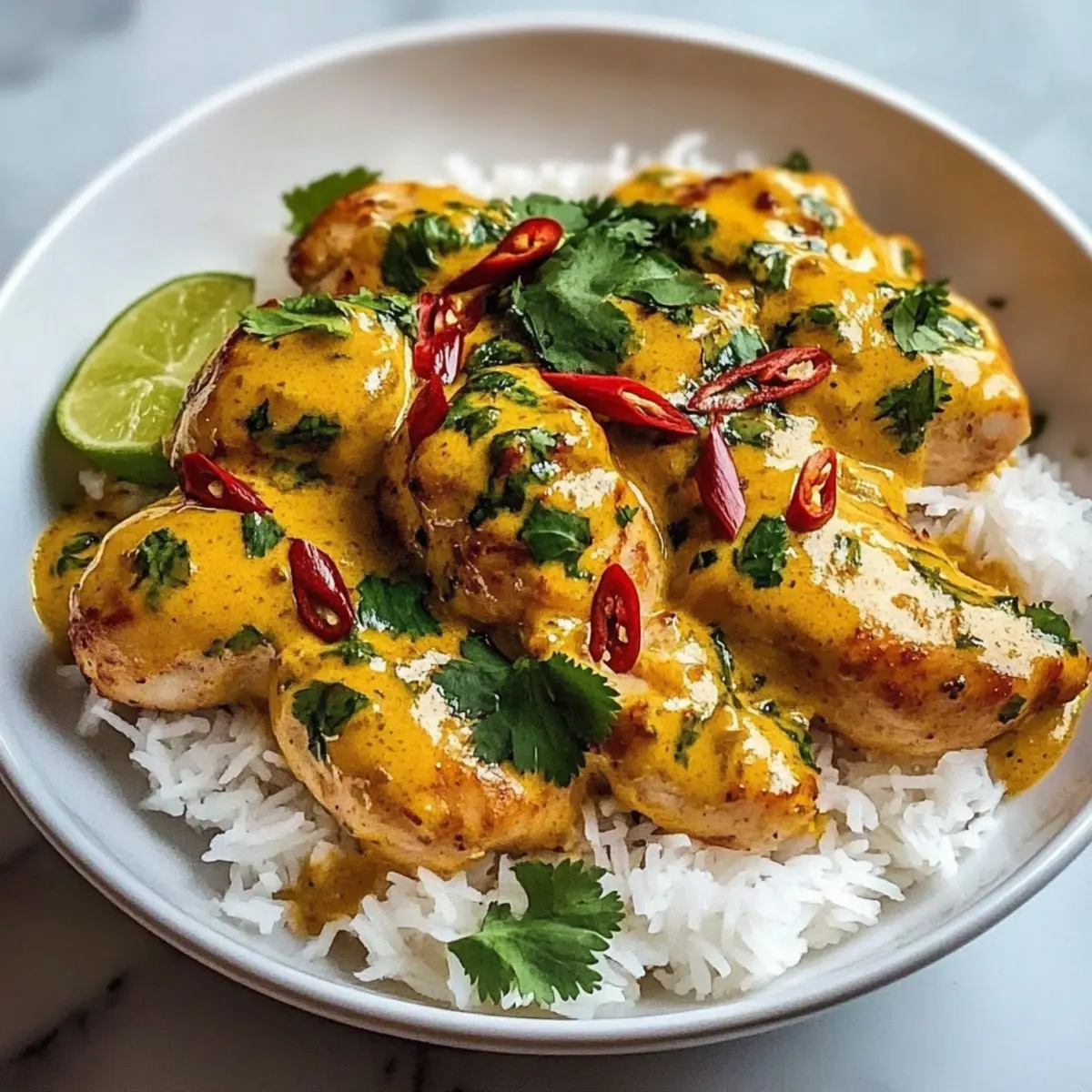 Savory Spicy Brazilian Coconut Chicken You'll Crave Again