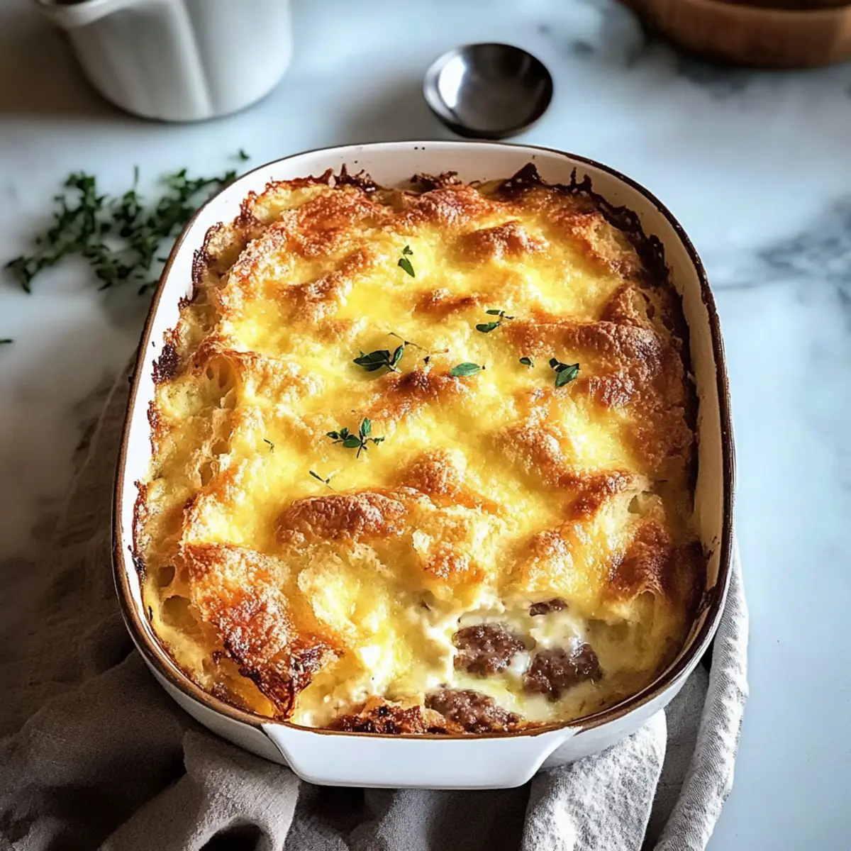 Buttery Breakfast Casserole for Cozy Weekend Mornings
