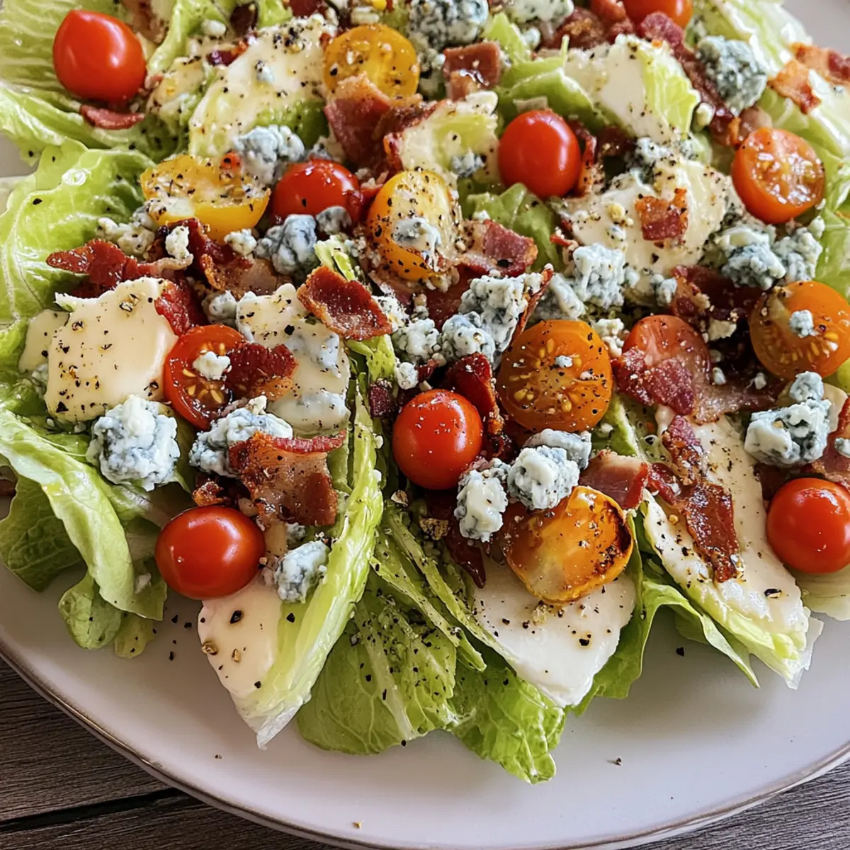 Ultimate Wedge Salad: A Colorful Twist You’ll Crave