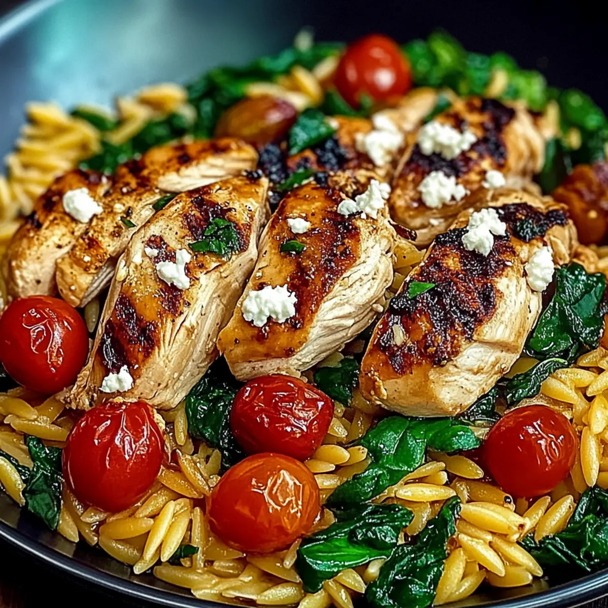 Mediterranean Chicken and Orzo: A Wholesome Delight Tonight