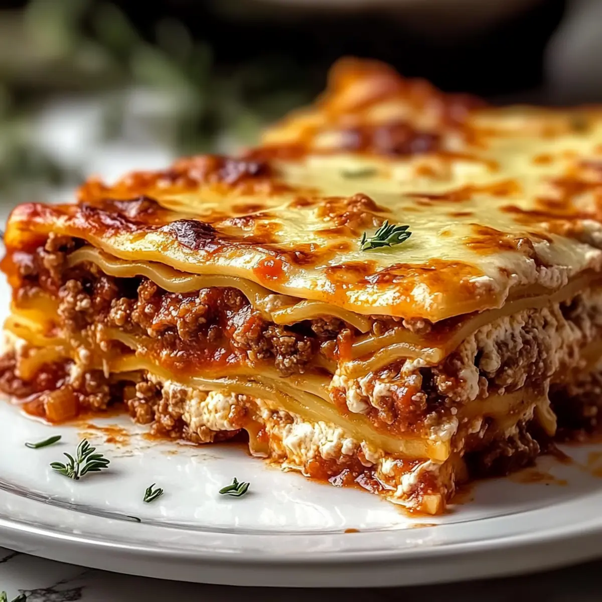Layered Homemade Lasagna to Warm Your Family's Heart