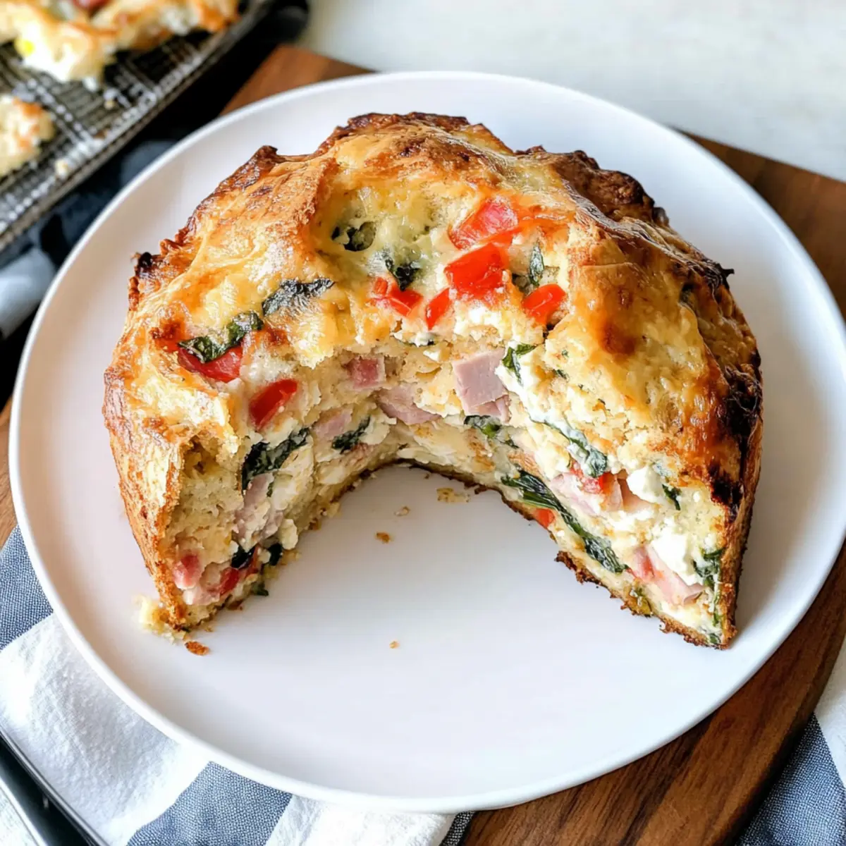 Savory Breakfast Bundt Cake for Effortless Morning Bliss