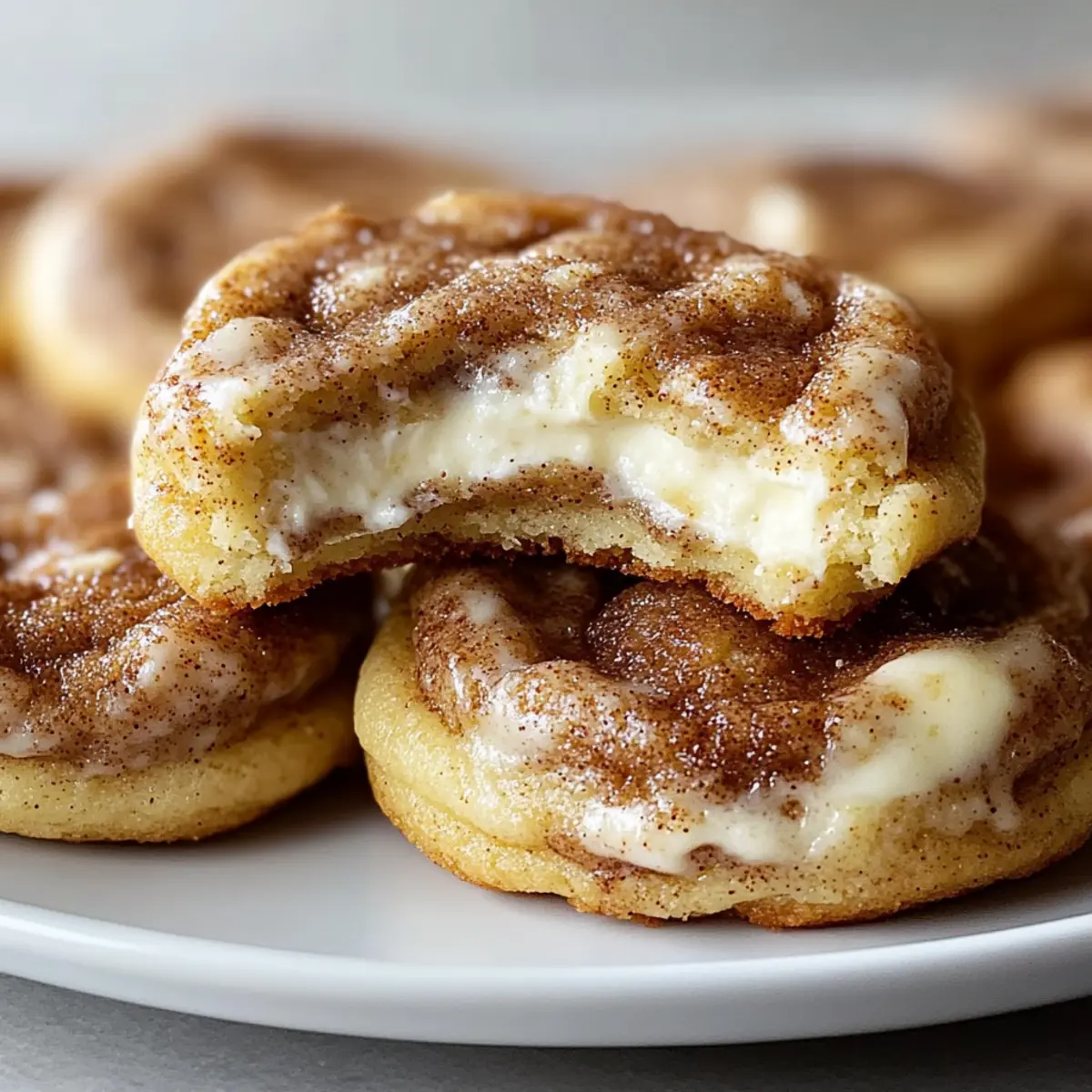 Cinnamon Roll Cheesecake Cookies That Will Melt Your Heart