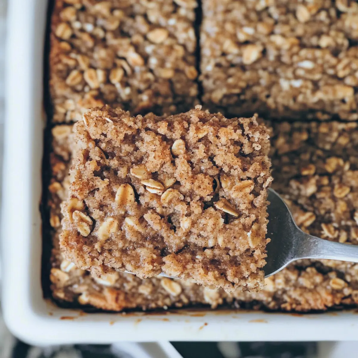 Delicious Coffee Cake Baked Oatmeal for a Cozy Morning Treat