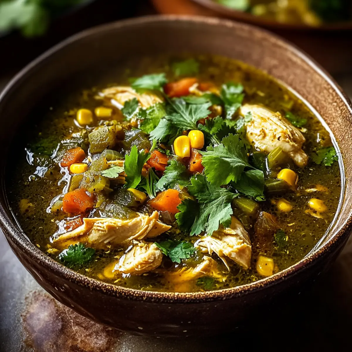 Comforting Green Chile Chicken Stew for Cozy Family Nights