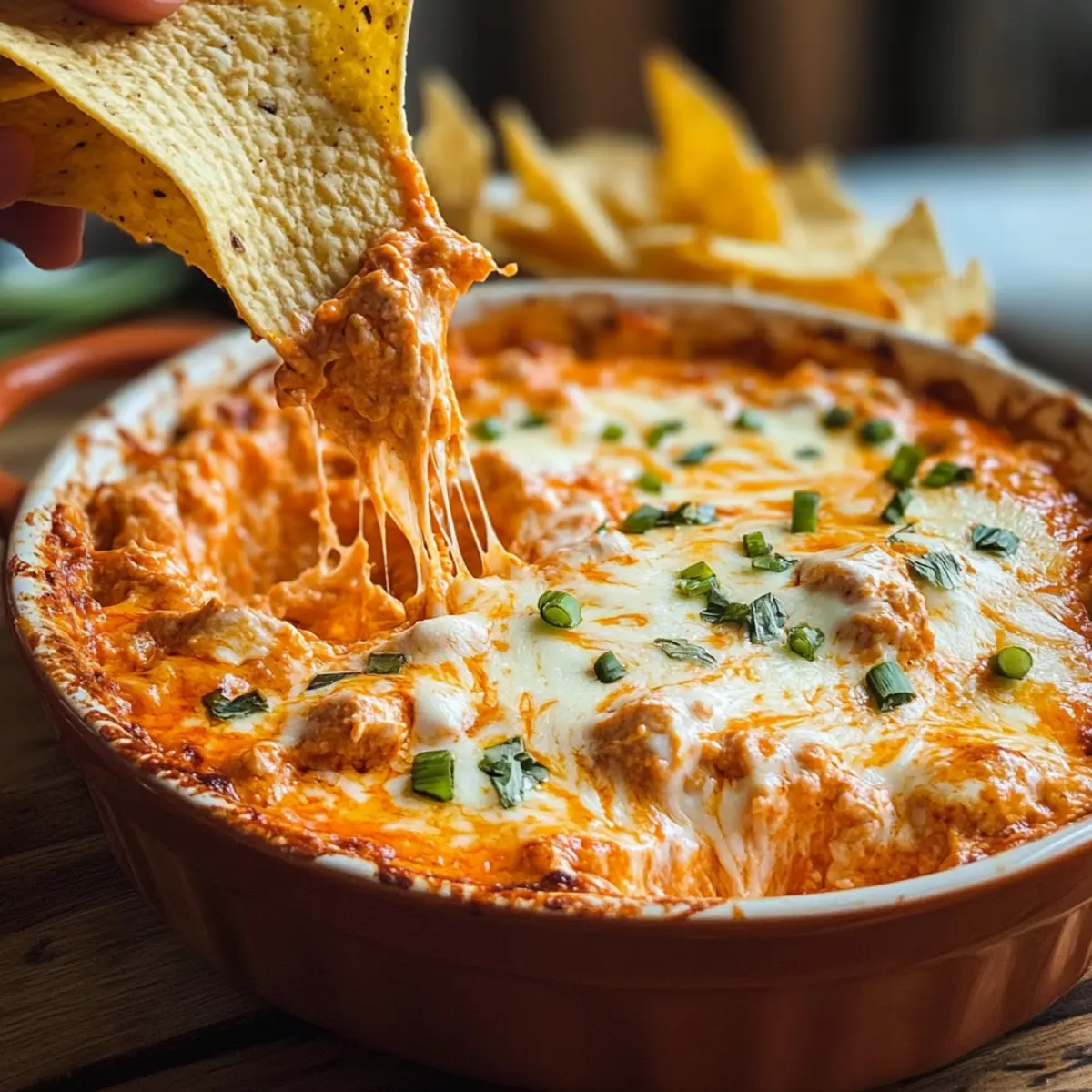 Creamy Buffalo Chicken Dip for Irresistible Game Day Fun