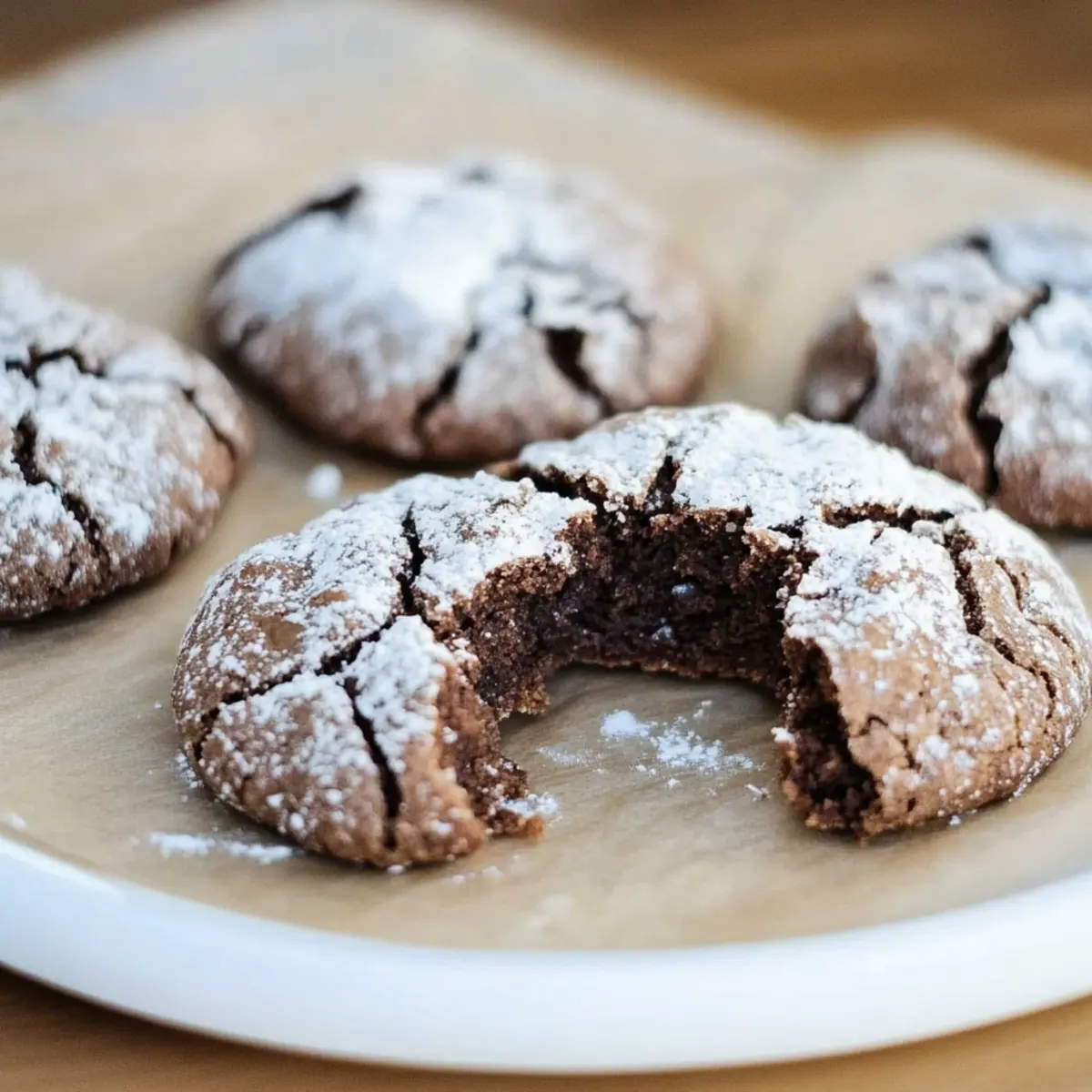 Decadent Chocolate Peanut Butter Crinkle Cookies You’ll Love
