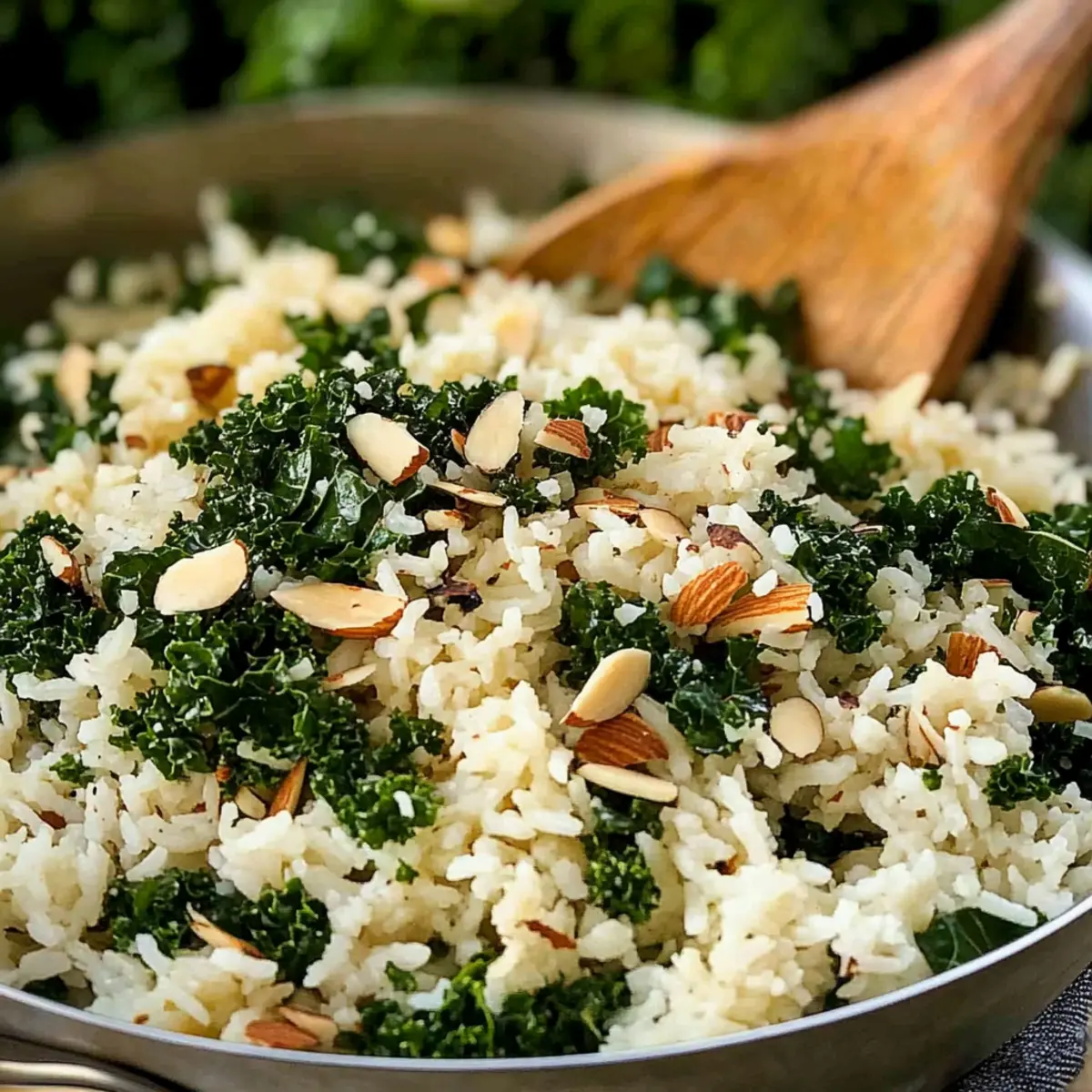 Garlic Butter Rice with Kale: A Comforting Flavor Boost