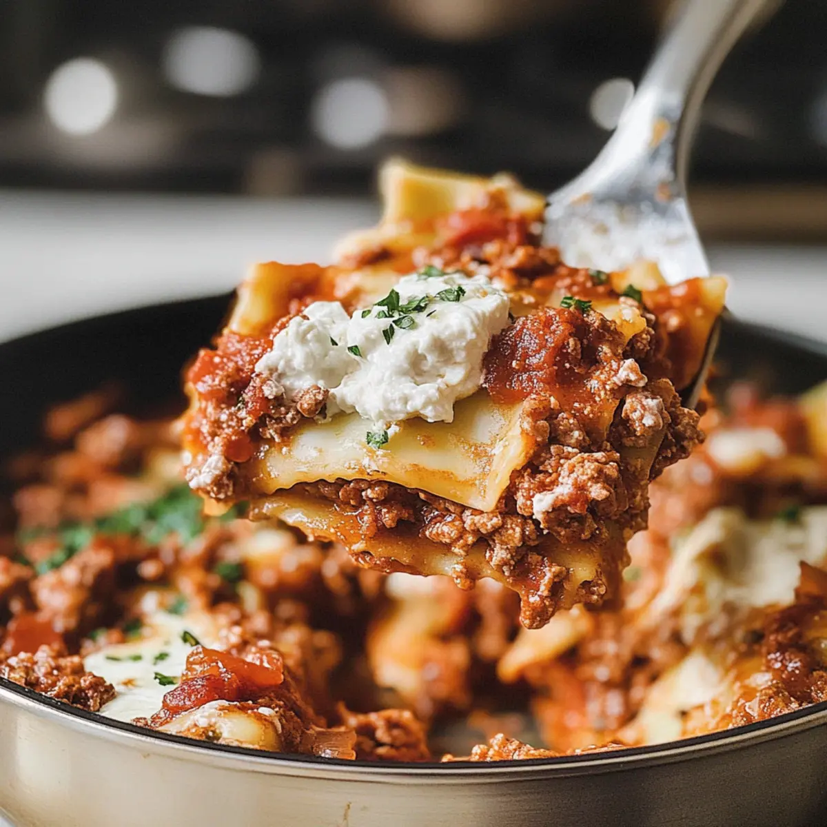 Deconstructed Lasagna: Comfort Food Made Easy