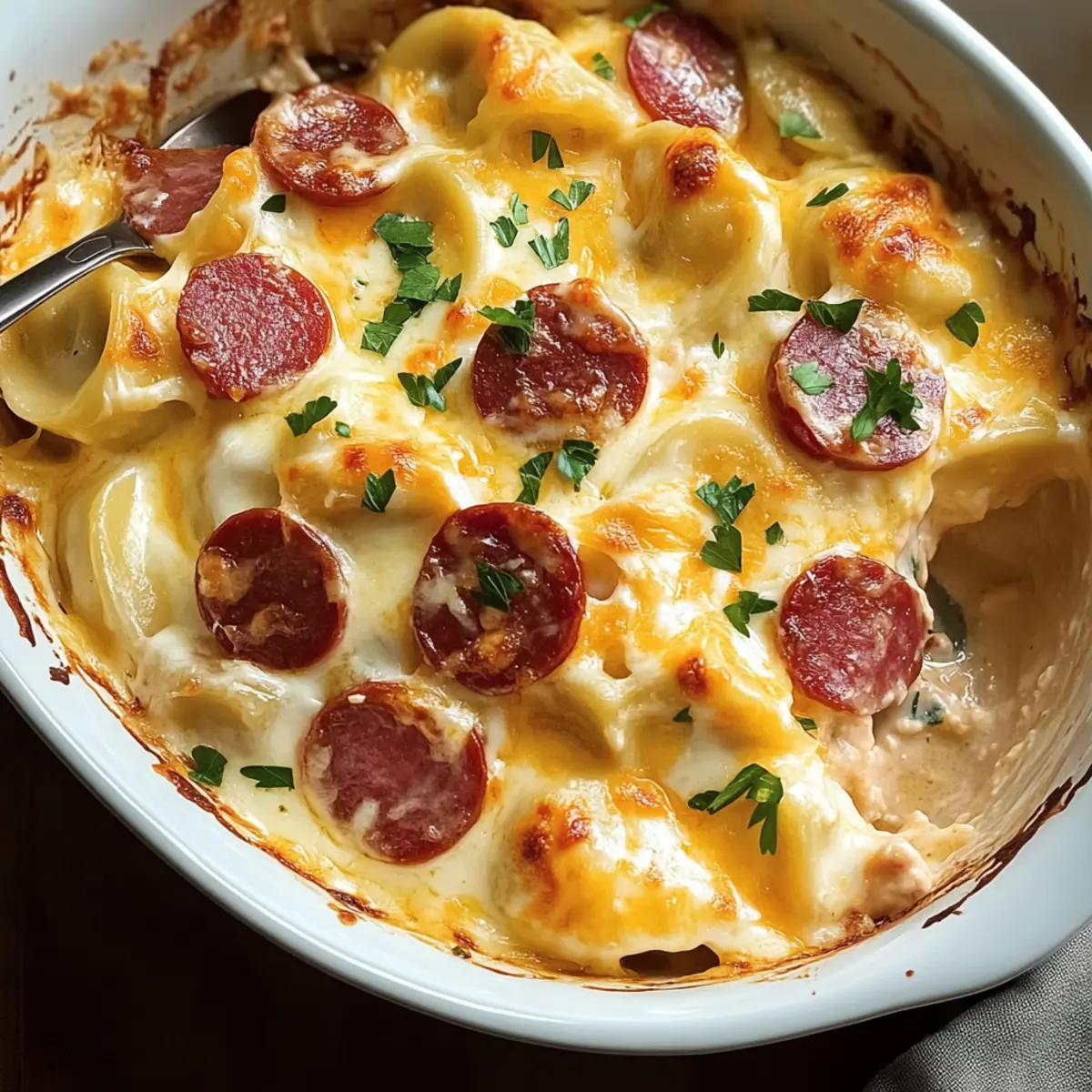 Comforting Pierogi Casserole Beef Kielbasa for Cozy Nights