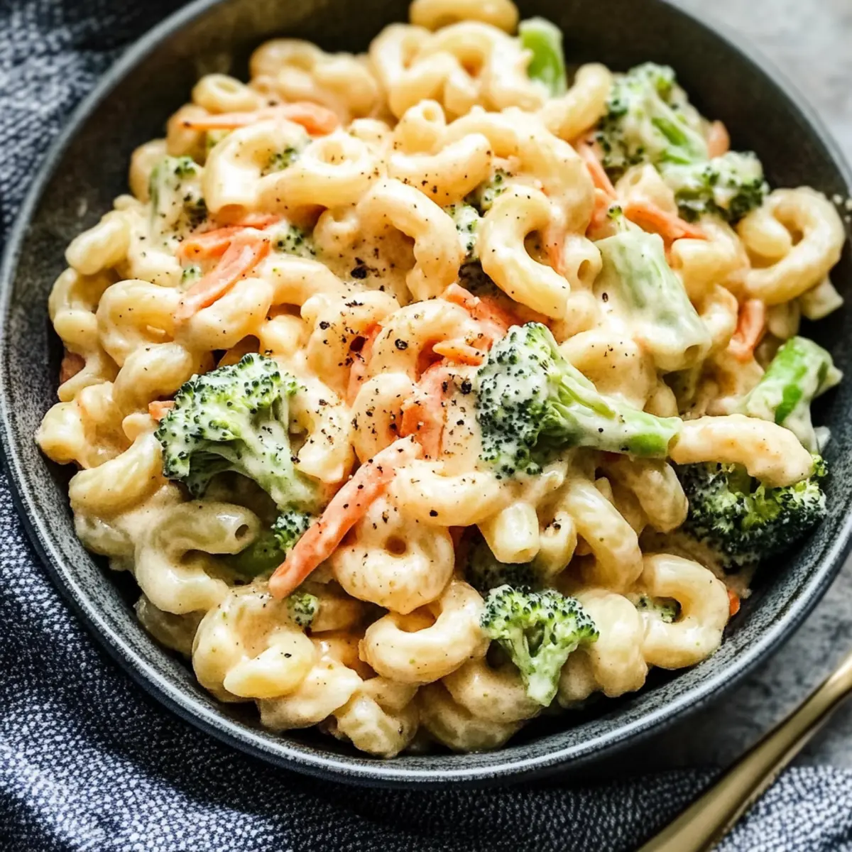 Creamy Broccoli Cheddar Pasta for Quick Comfort Food Delight