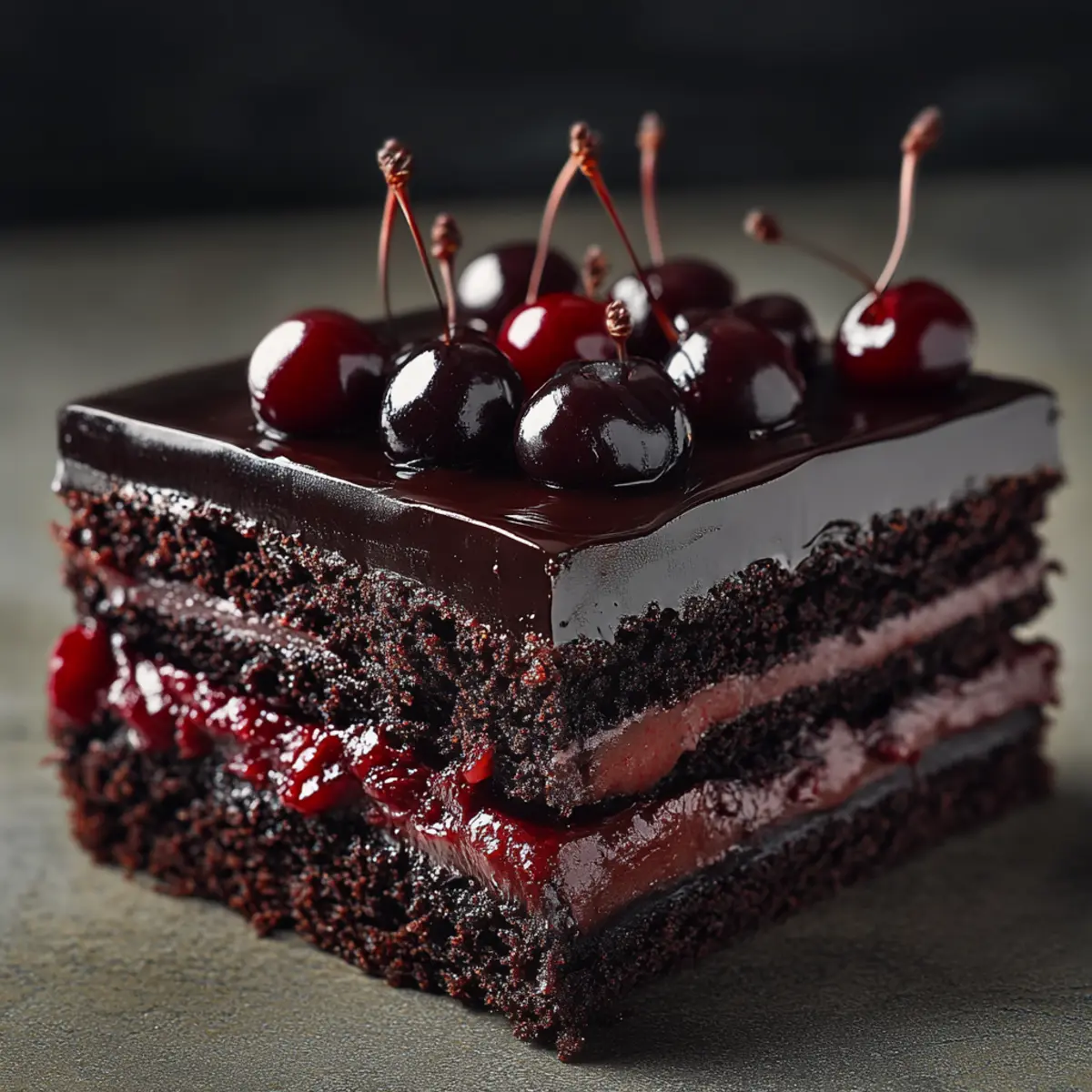 Decadent Dark Forest Cake Recipe: Vegan Espresso Delight