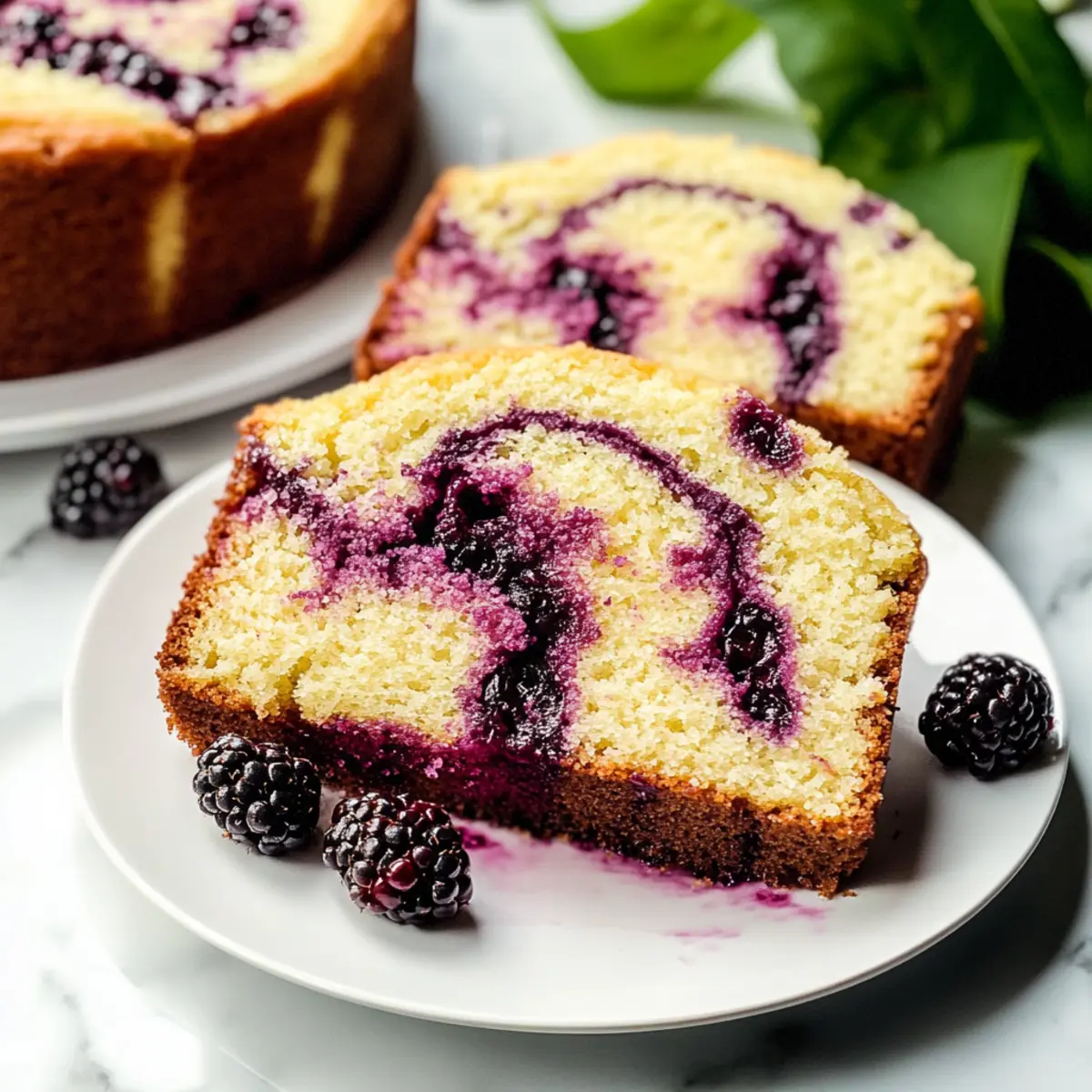 Irresistibly Moist Blackberry Pound Cake Recipe for Sweet Bliss