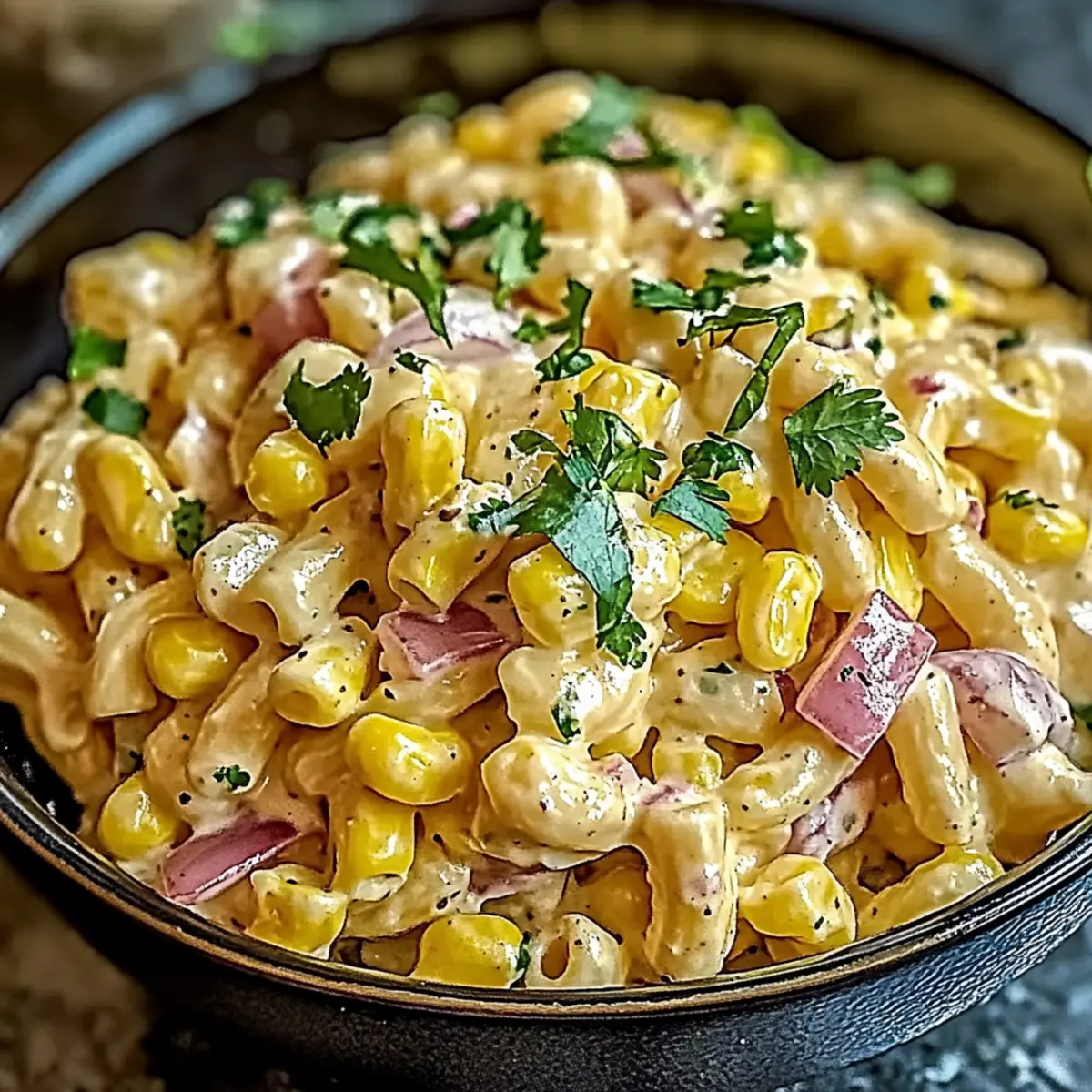 Mexican Street Corn Pasta Salad: Creamy, Colorful Delight