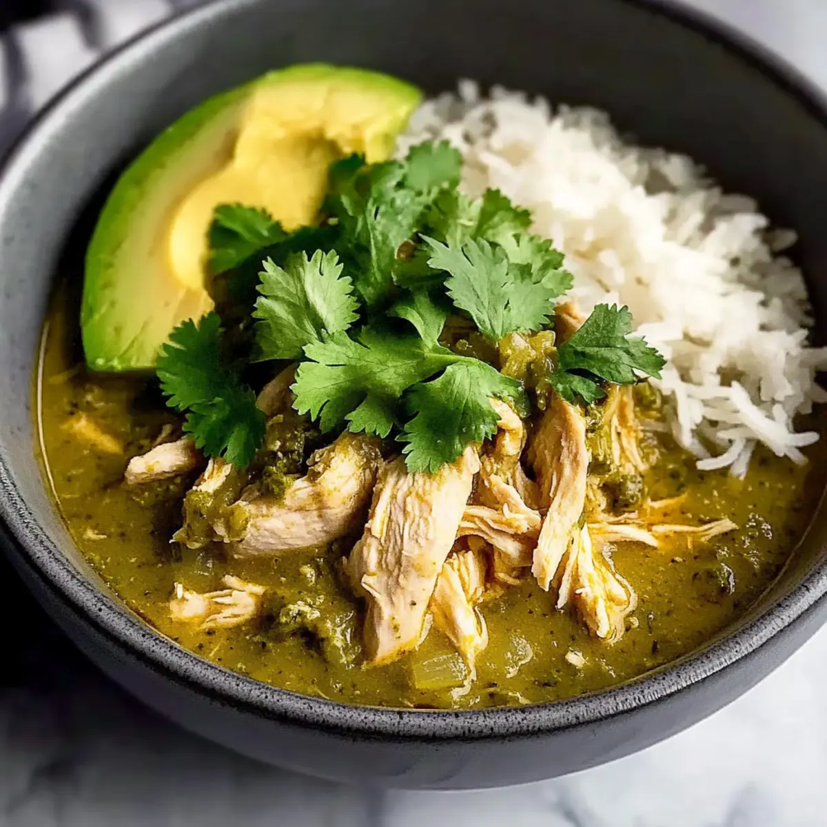 Savor the Comfort of Crockpot Chicken Chili Verde Tonight