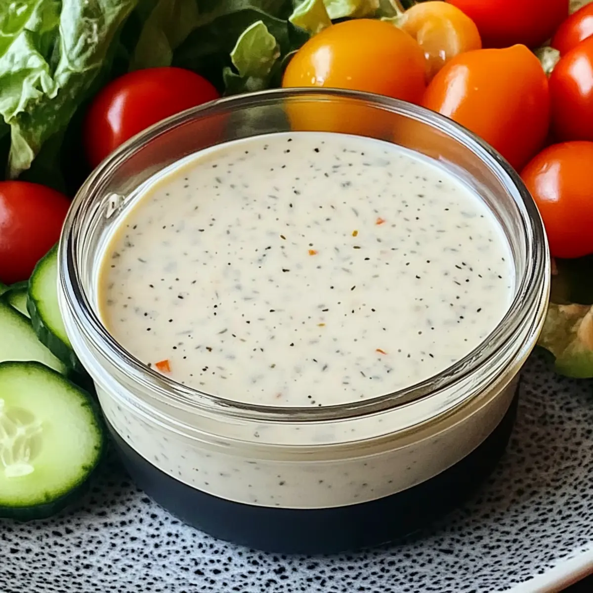 Homemade Creamy Italian Salad Dressing That Elevates Any Salad