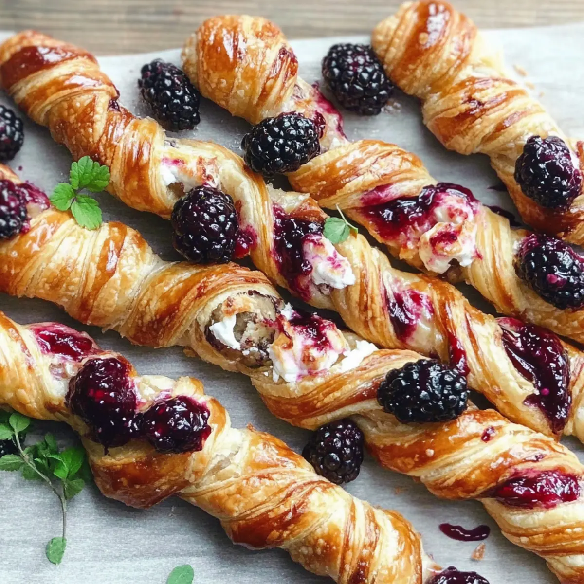 Blackberry Goat Cheese Twists That Will Impress Your Guests