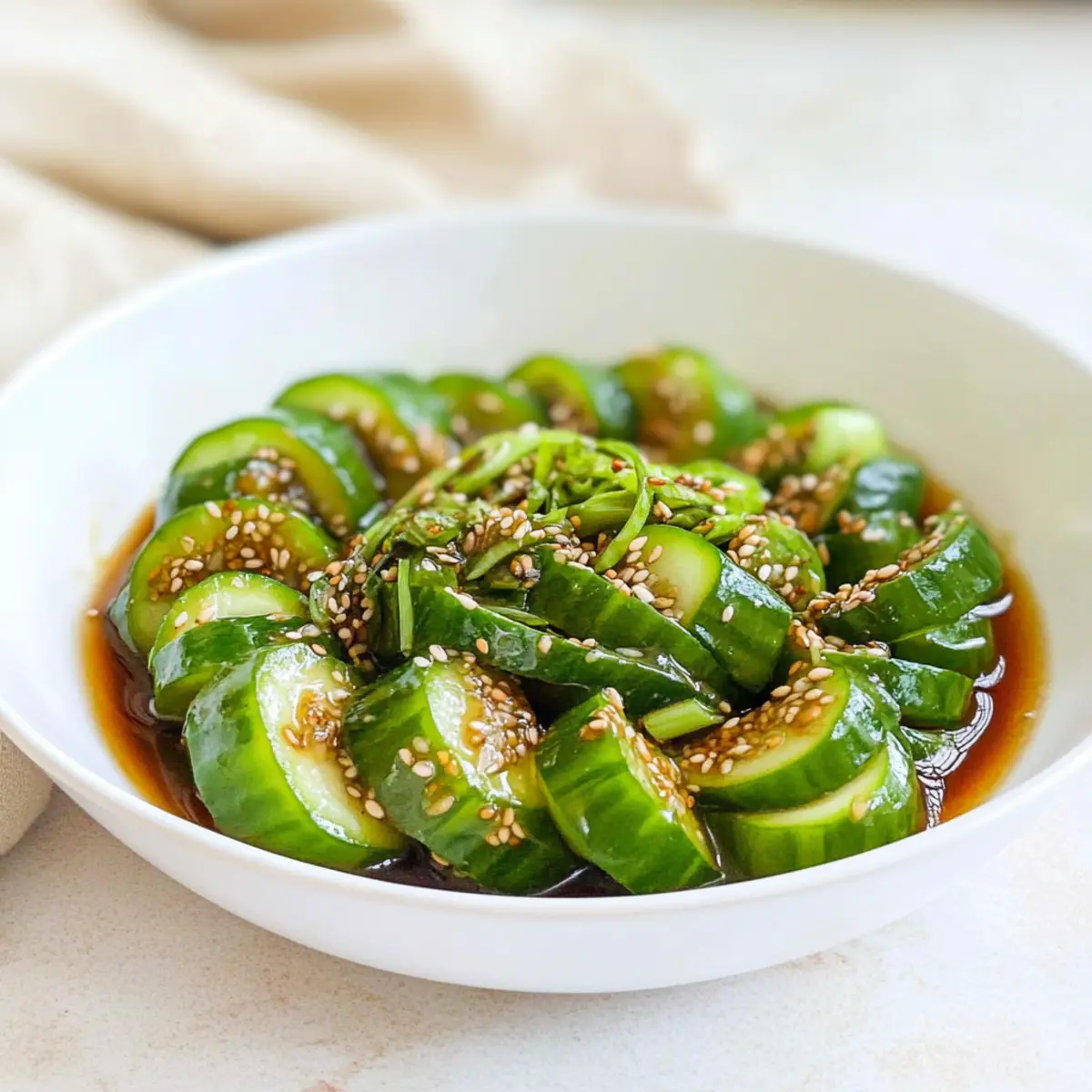 Asian Cucumber Salad TikTok: Refreshing Crunch in Every Bite