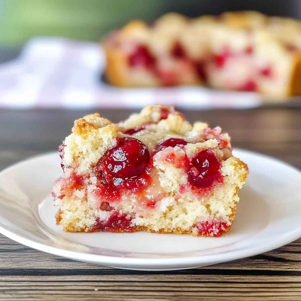 Deliciously Easy Cherry Coffee Cake for Your Perfect Morning
