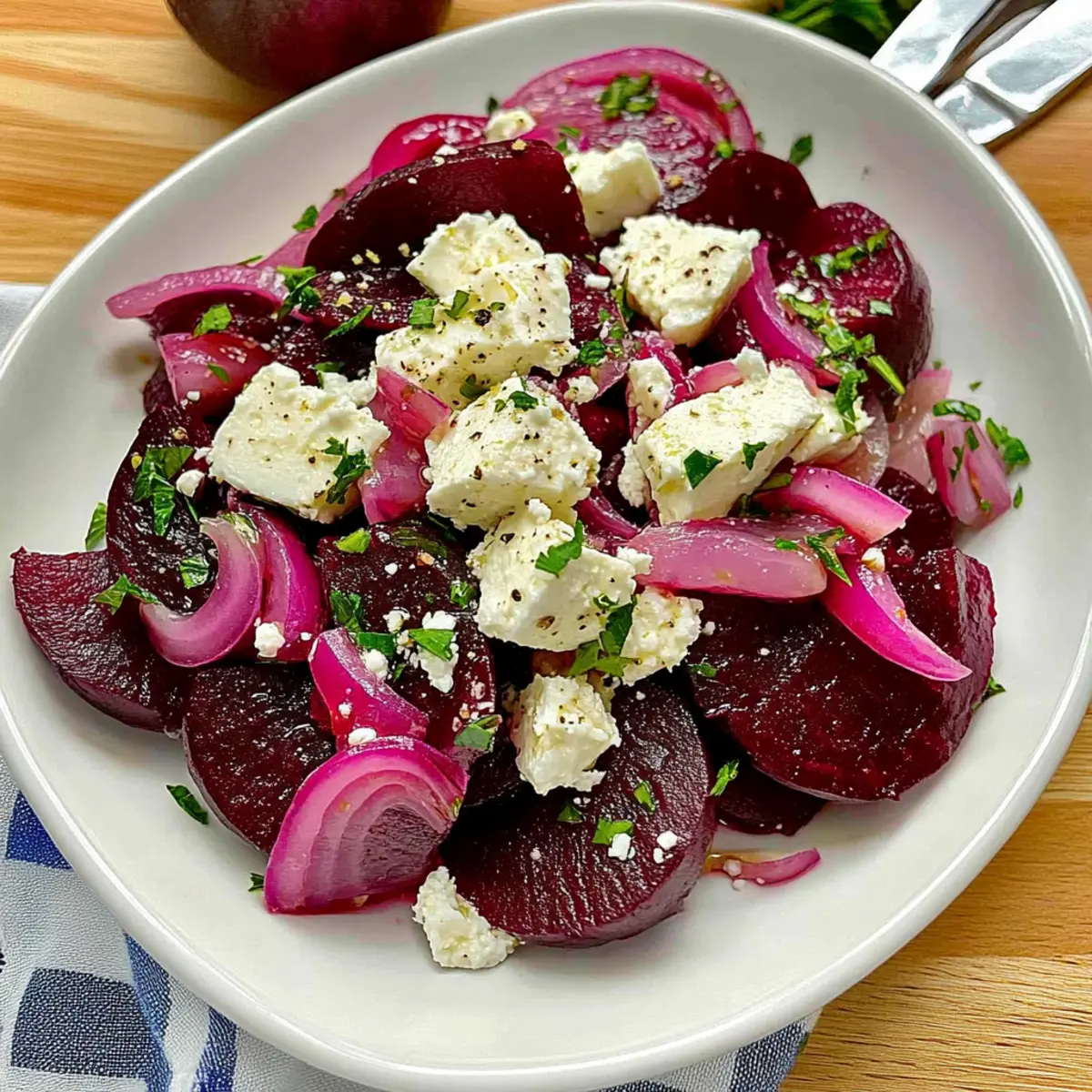 Vibrant Greek Beet Salad (Patzarosalata) for Fresh Flavor