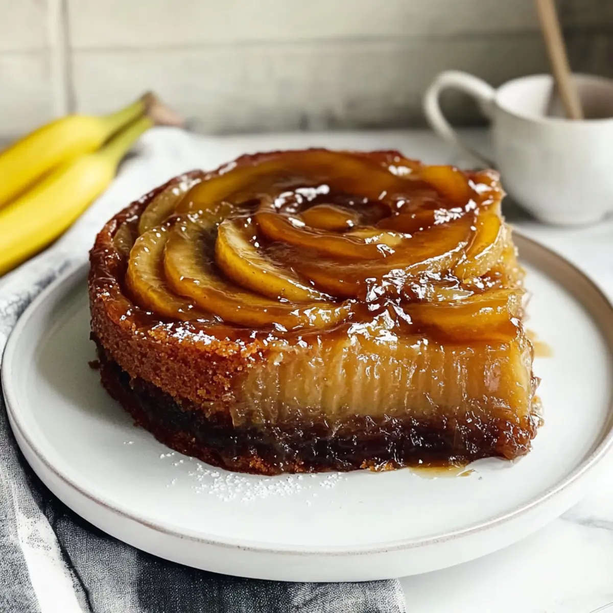 Decadent Chocolate Banana Upside-Down Cake You'll Love