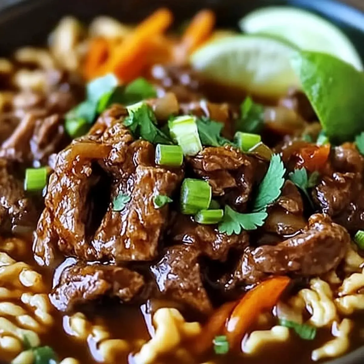 Cozy Slow Cooker Beef Ramen Noodles That Warm Your Soul