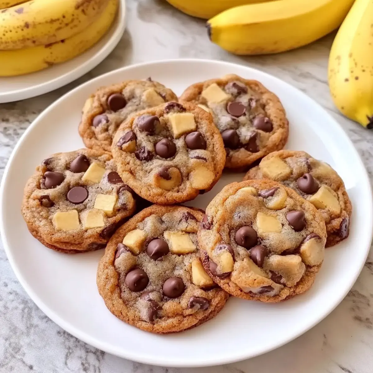 Chewy Banana Bread Chocolate Chip Cookies for Cozy Moments