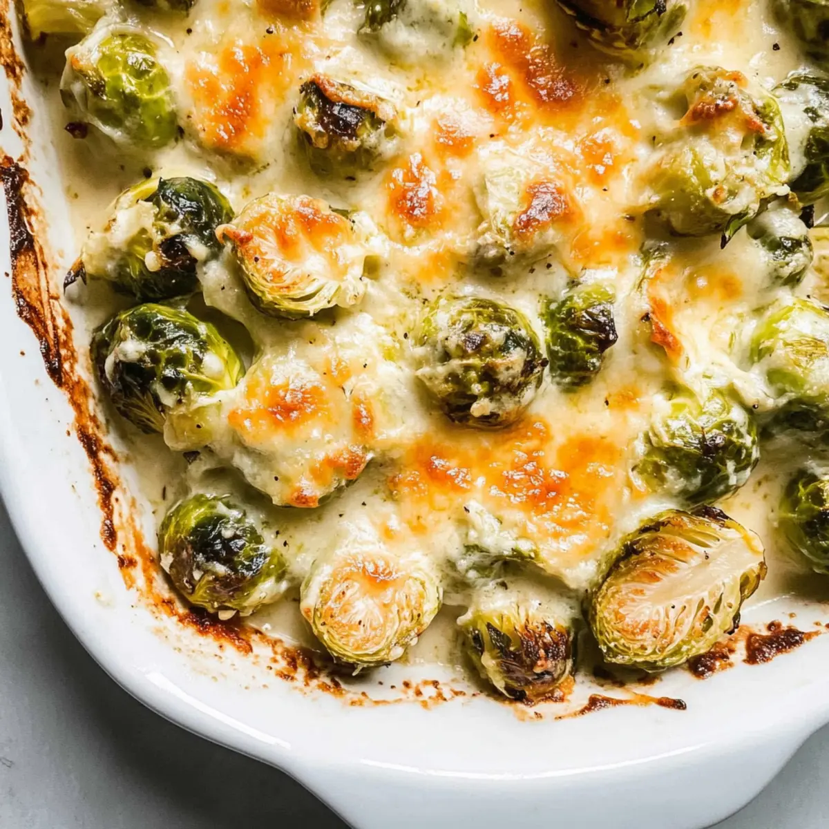 Garlicky Creamy Brussels Sprouts That Steal the Show