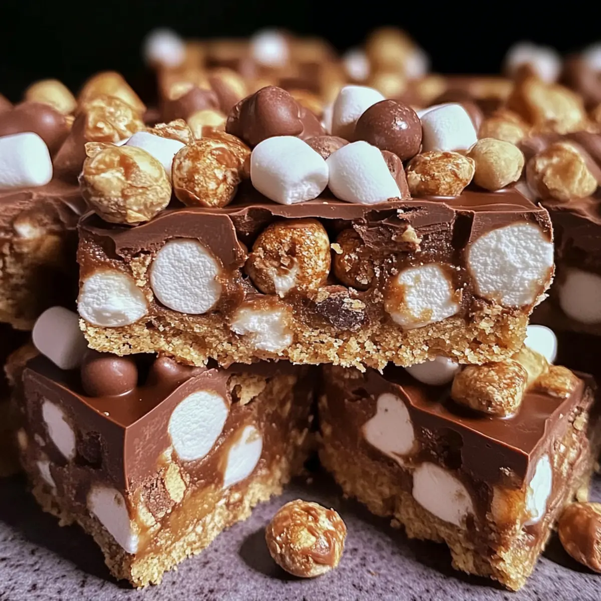 Irresistible Rocky Road Bars for Easy No-Bake Bliss