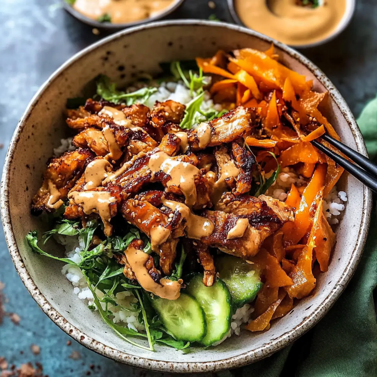 Irresistible Spicy Honey-Ginger Chicken Bowls for Quick Nights