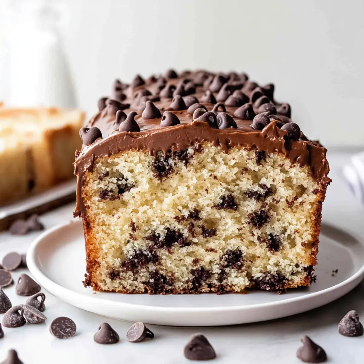 Moist Chocolate Chip Loaf Cake That Everyone Will Love