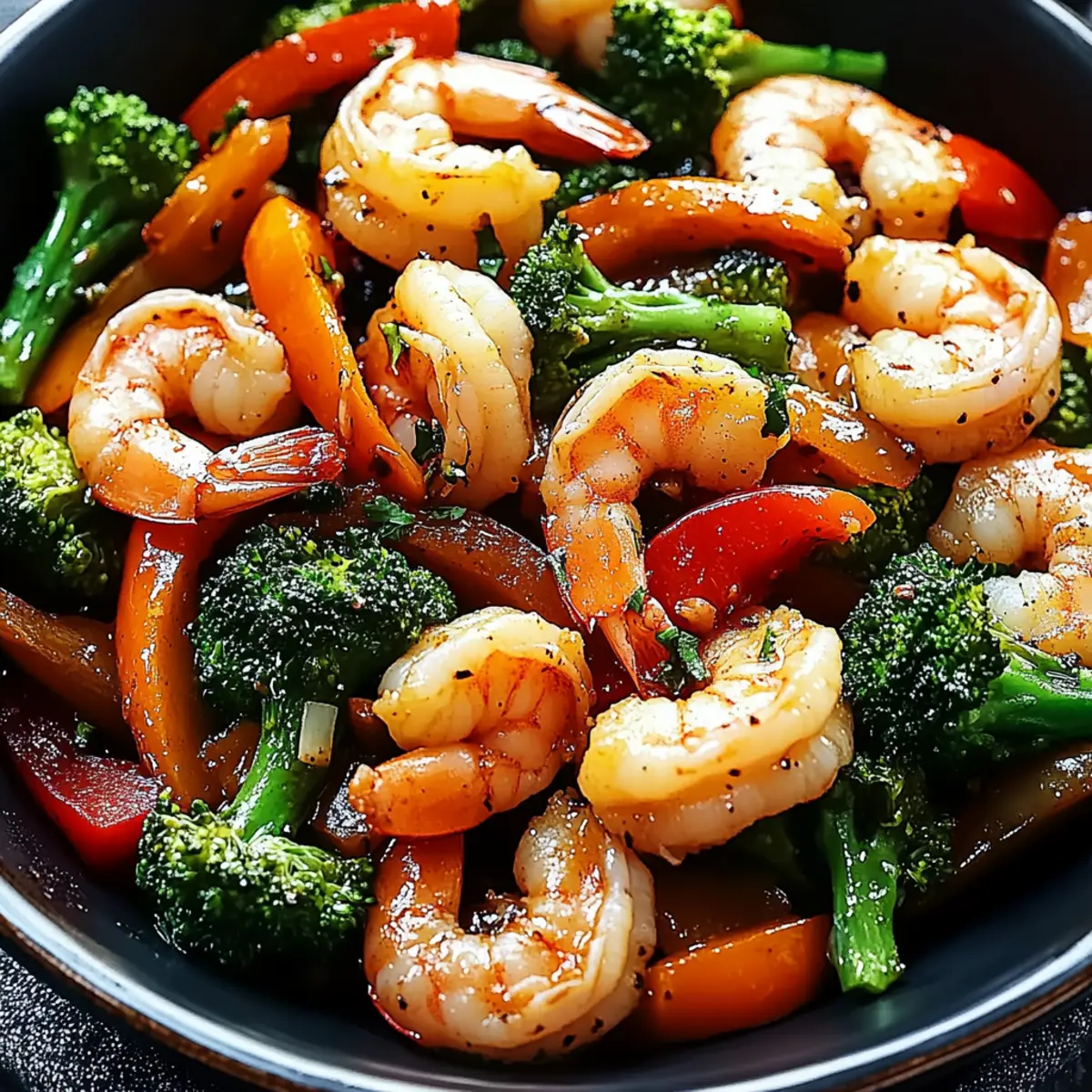 Savory Shrimp Stir-Fry for a Quick and Flavorful Dinner
