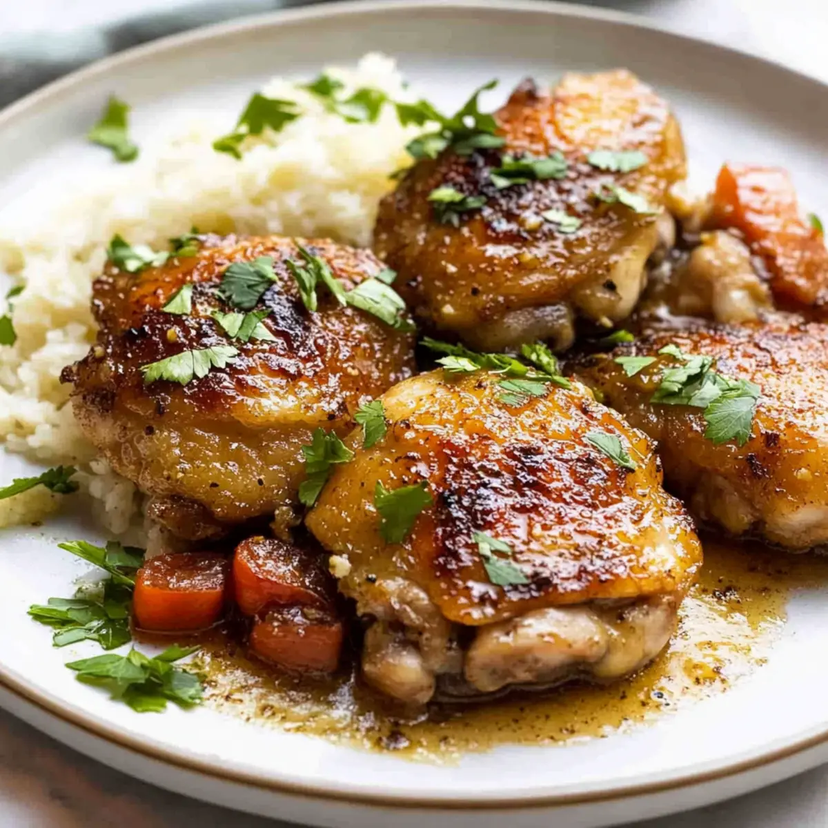 Garlic Chicken Thighs – Crispy, Juicy Bliss in 30 Minutes