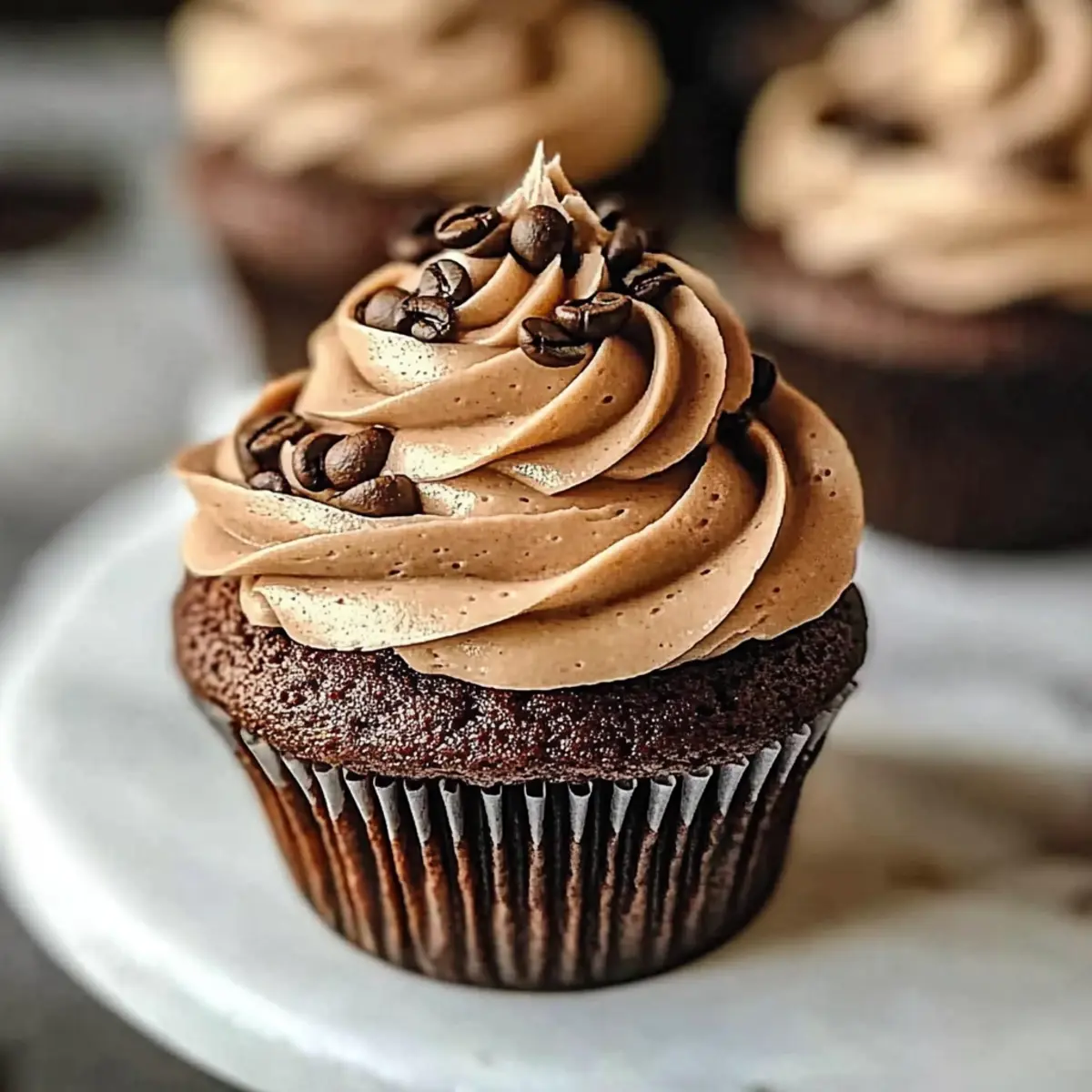 Decadent Espresso Cupcakes with Espresso Frosting Bliss