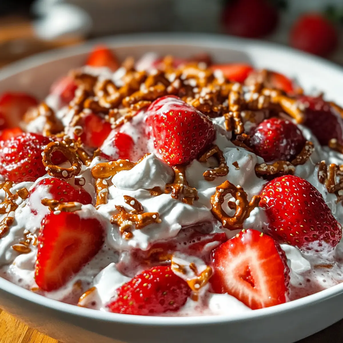Deliciously Crunchy Strawberry Crackle Salad for Summer Fun