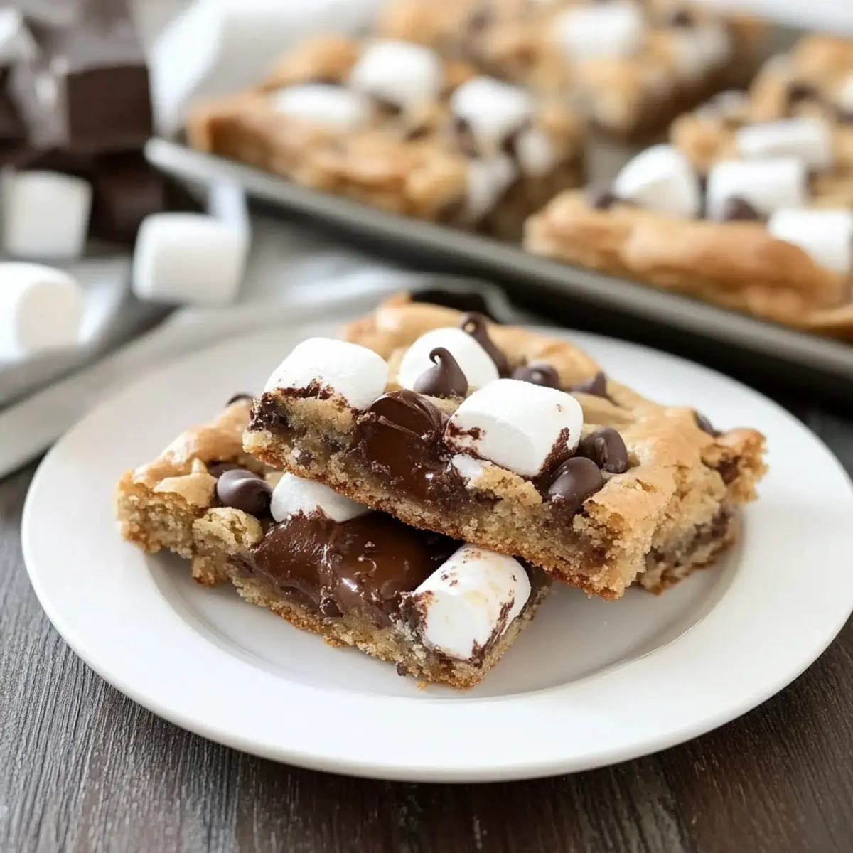 S’mores Cookie Bars: Irresistibly Gooey and Easy to Make