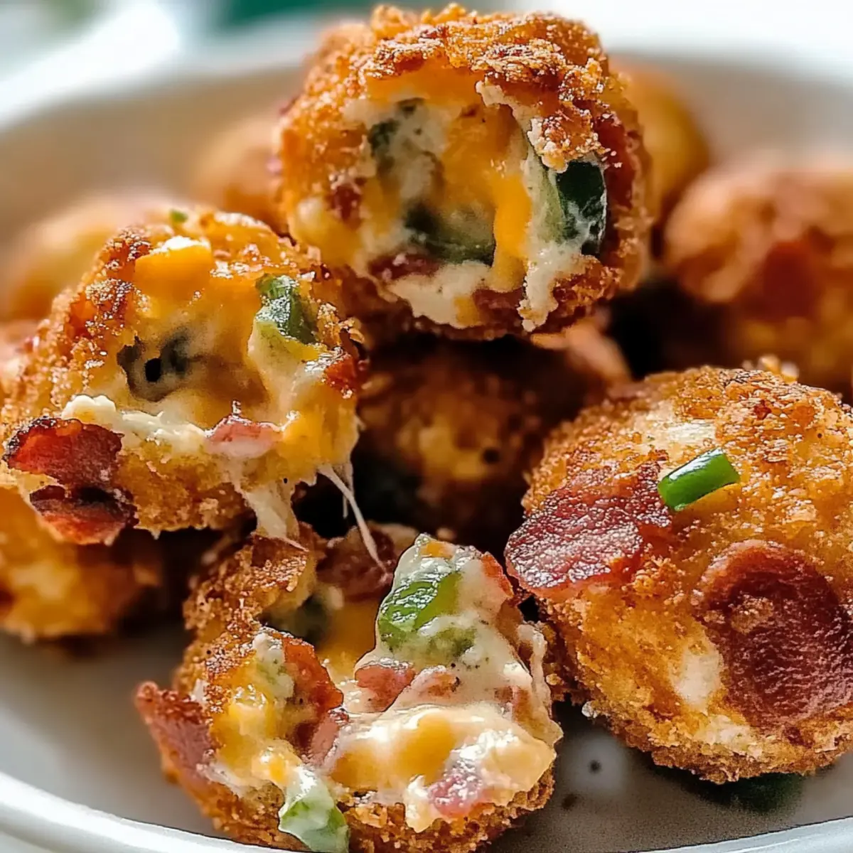 Bacon Jalapeño Popper Cheese Balls: Irresistibly Cheesy Crunch