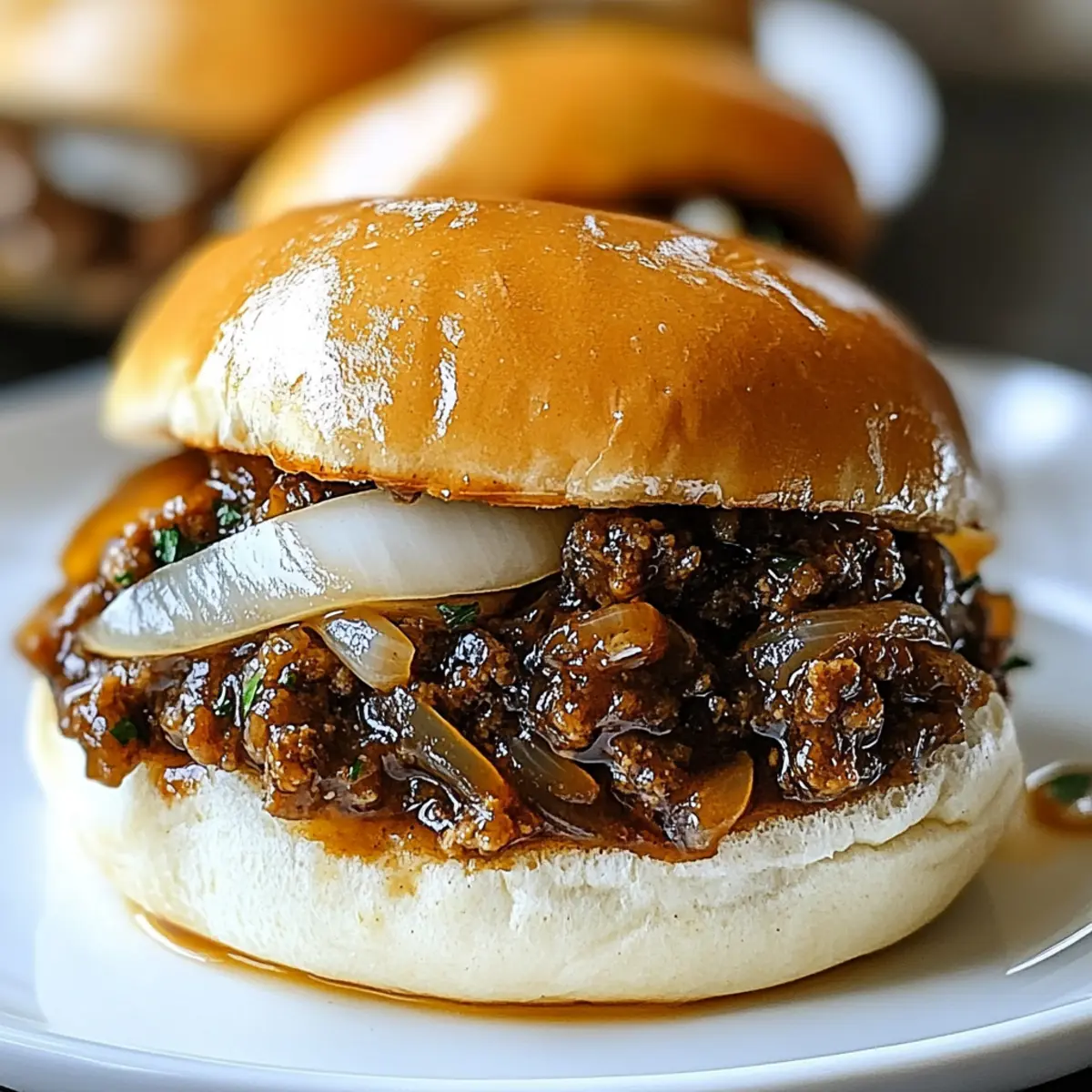 Savory French Onion Beef Sloppy Joes Your Family Will Love